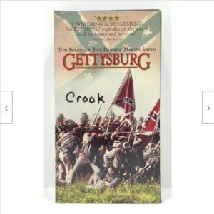Gettysburg (VHS, 1994, 2-Tape Set) 4635E1M